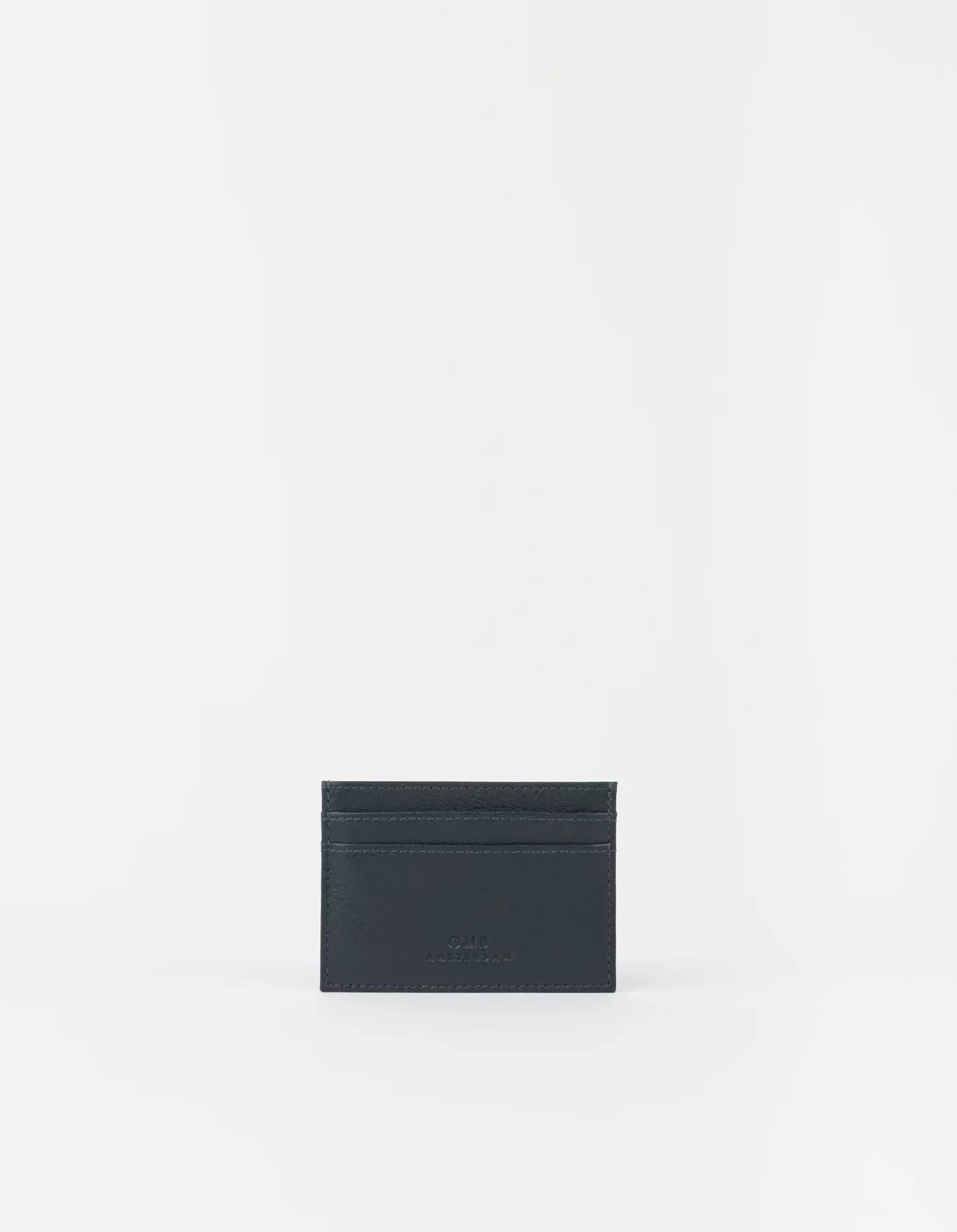 O MY BAG Mark´s Cardcase Universe Blue Soft Grain Leather blau